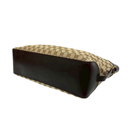 グッチ GGキャンバス レザー トートバッグ