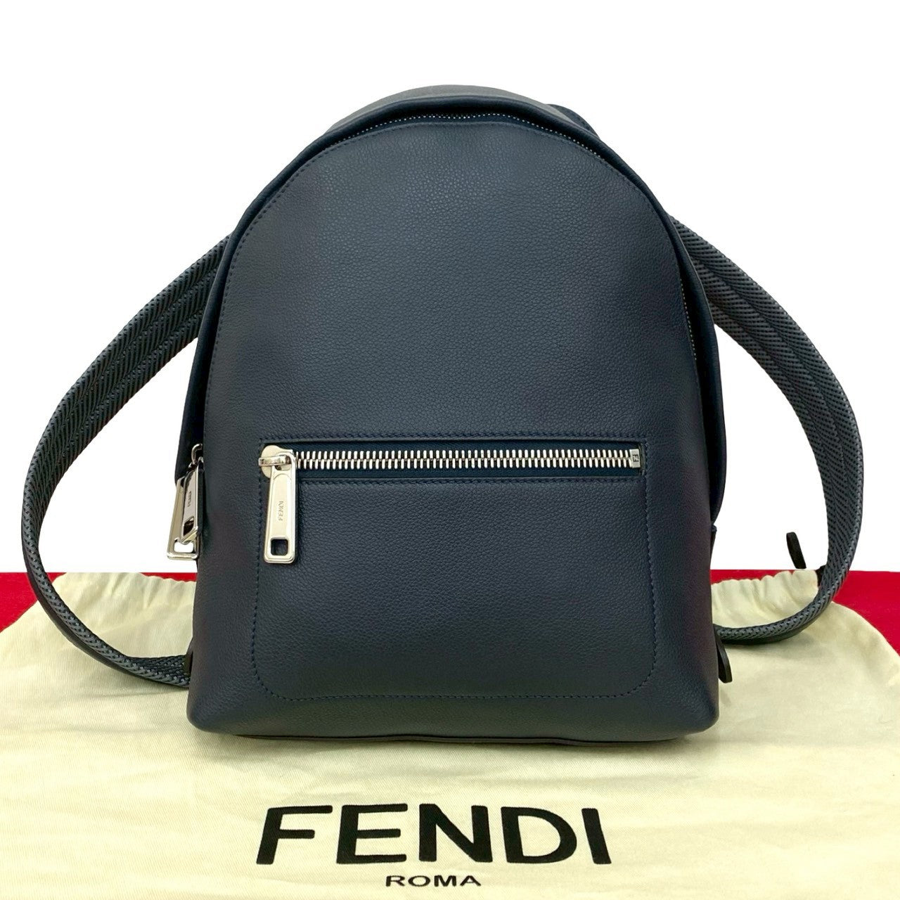 フェンディ キオード レザー リュックサック