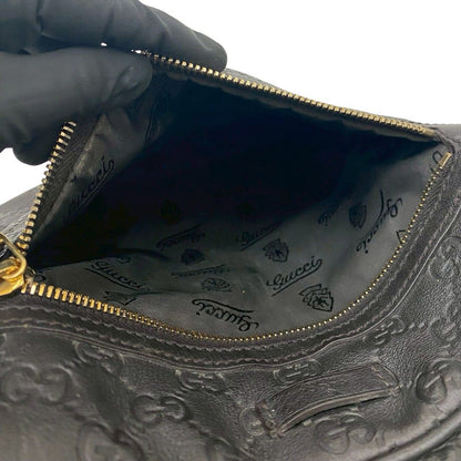 グッチ レザーショルダーバッグ