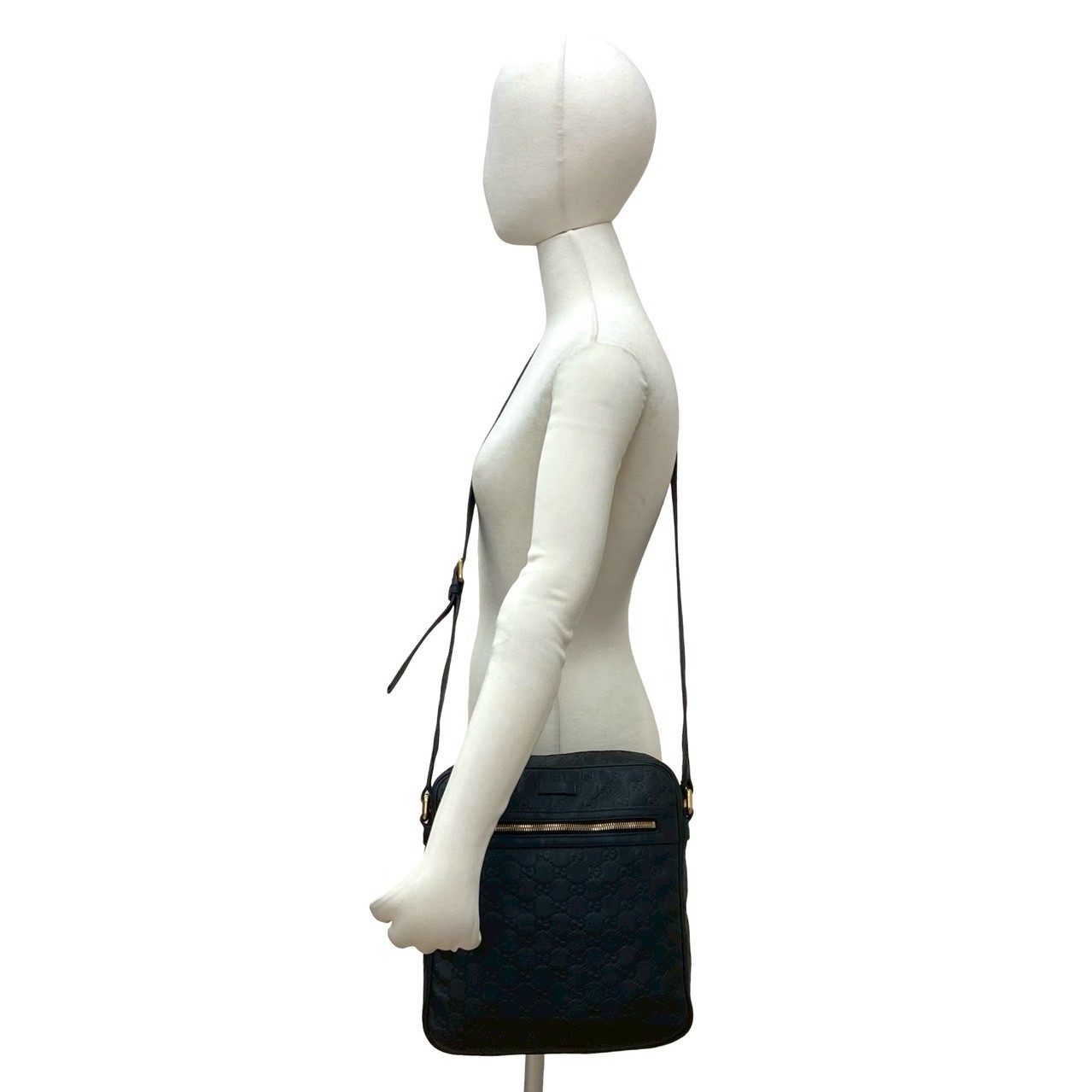 グッチ レザーショルダーバッグ