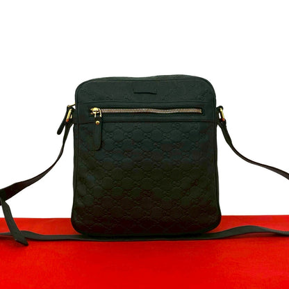 グッチ グッチシマ レザー ショルダーバッグ