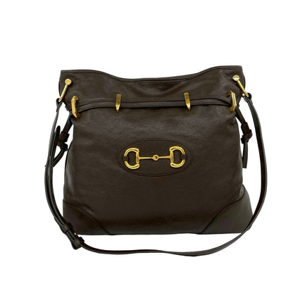 グッチ レザー ショルダーバッグ