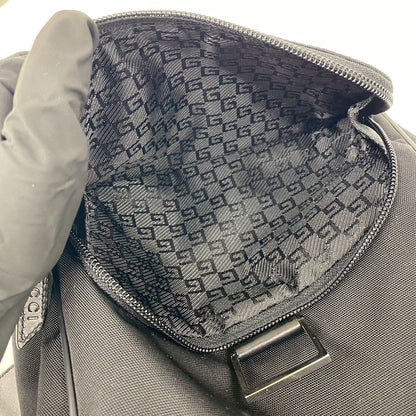 グッチ ナイロンレザーリュックサック