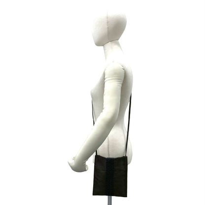 エルメス エールライン キャンバス ミニショルダーバッグ