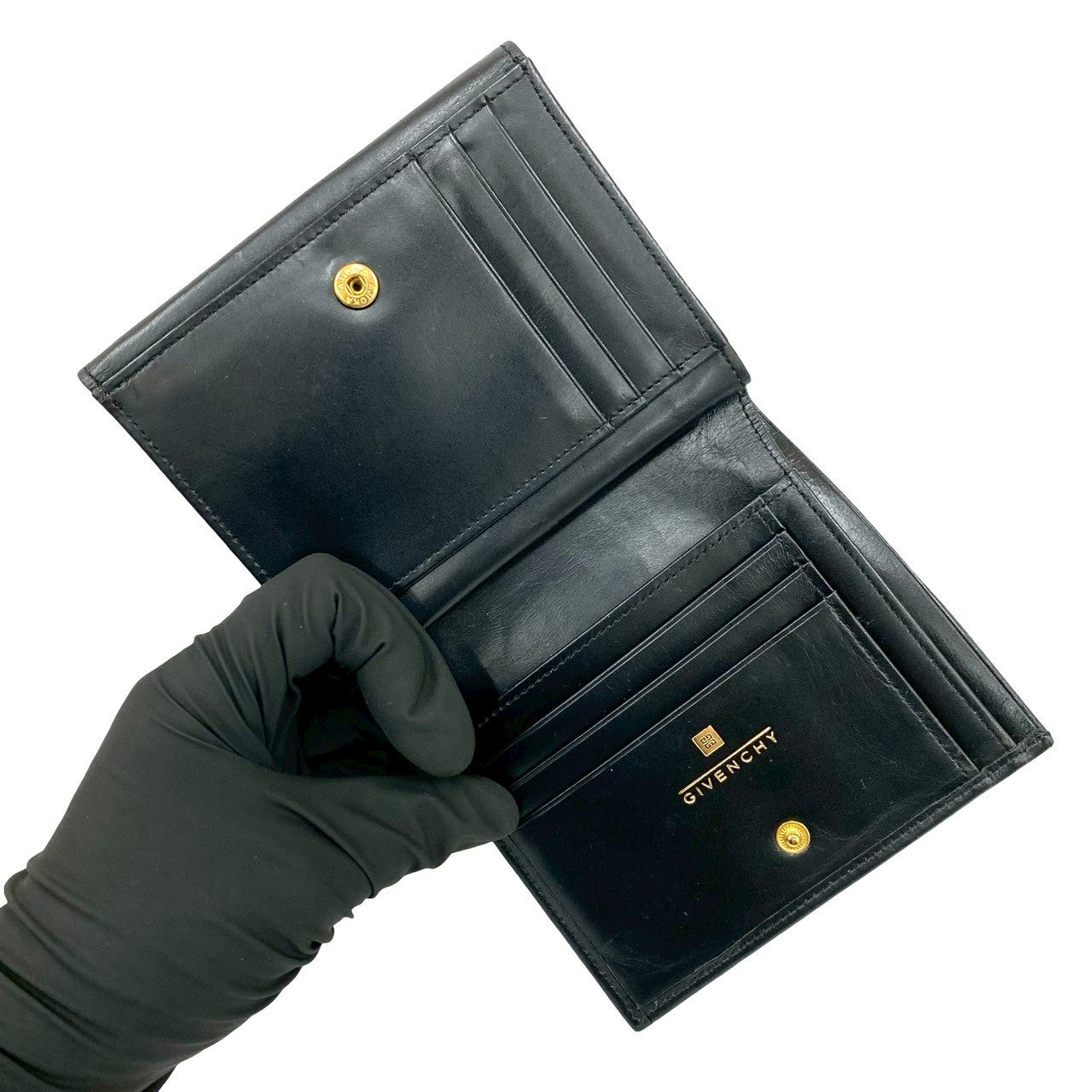 ジバンシィ 4G カーフレザー 二つ折り財布