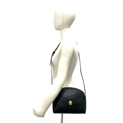 クリスチャンディオール レザーショルダーバッグ