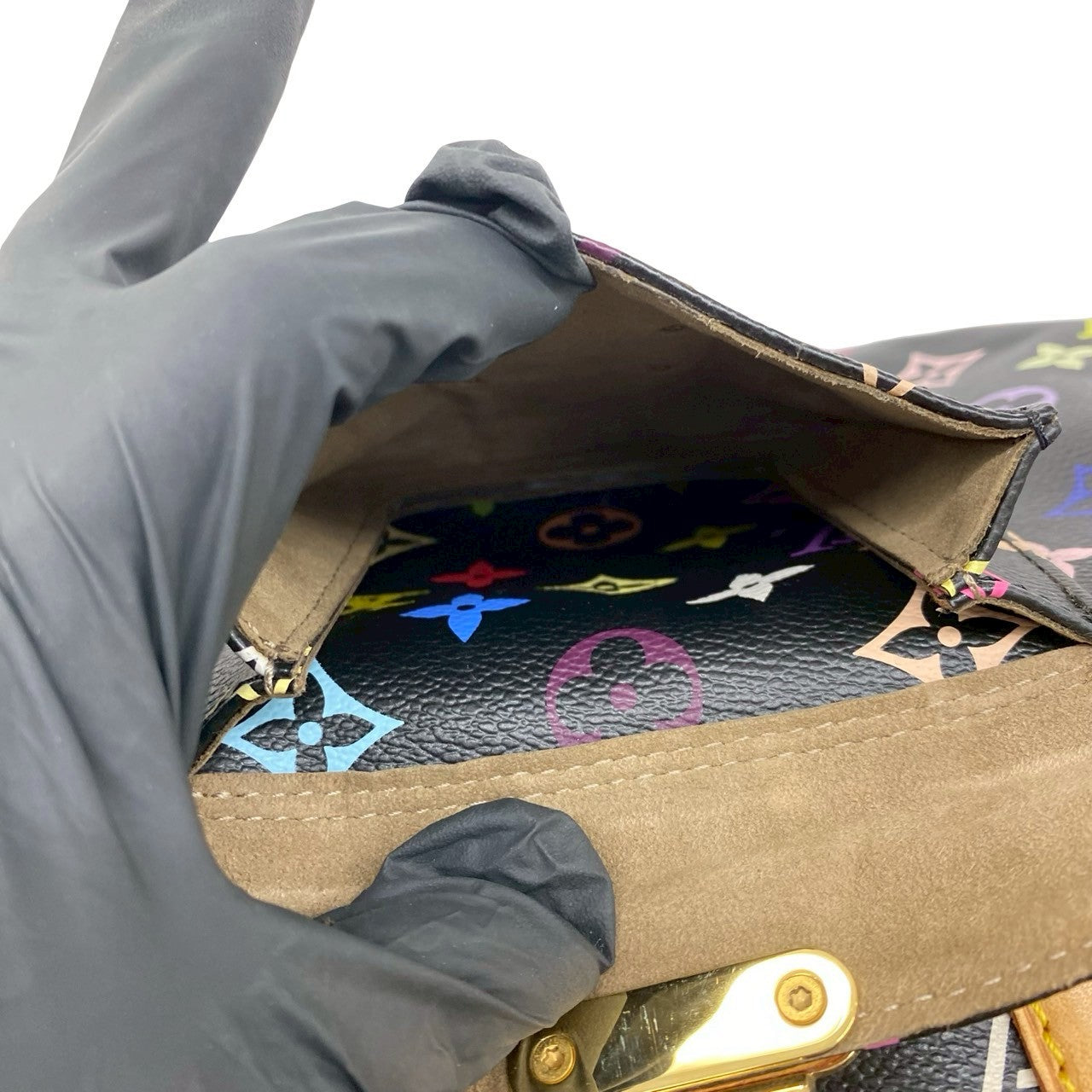 ルイヴィトン スピーディ モノグラムマルチカラー ハンドバッグ