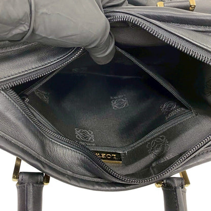 ロエベ アマソナ28 レザー ハンドバッグ