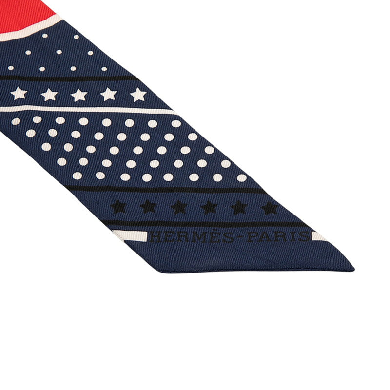 エルメス Les Flacons Bandana シルクツイリー