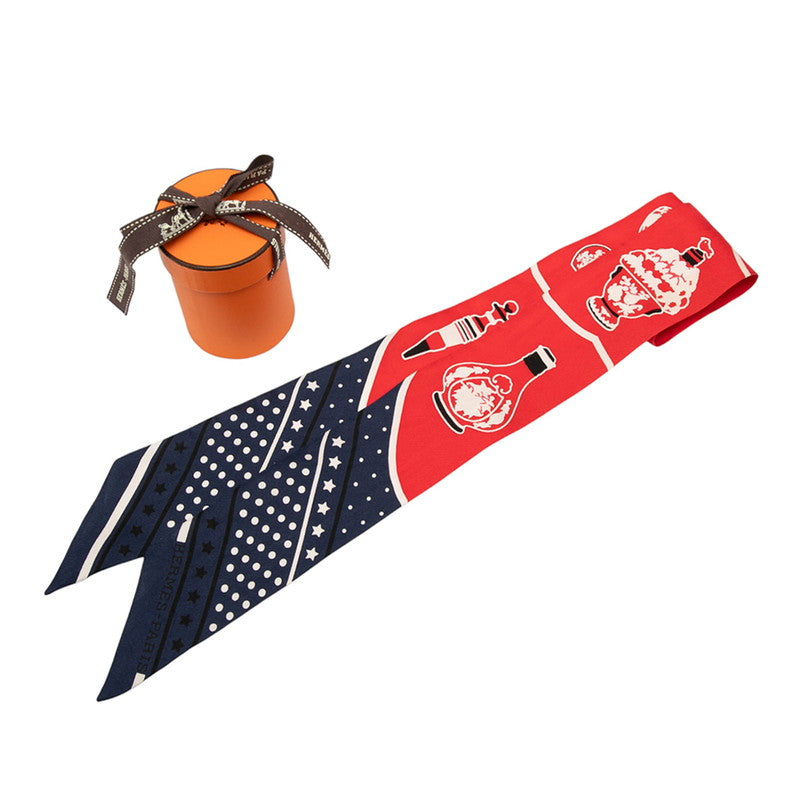 エルメス Les Flacons Bandana シルクツイリー