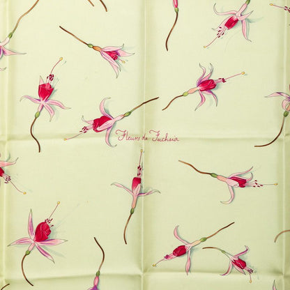 エルメス フクシャの花 カレ90 シルクスカーフ