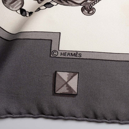 エルメス カレ90 Le Cles シルクスカーフ