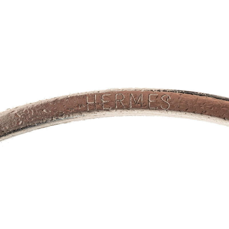 エルメス メタル レザー バングル
