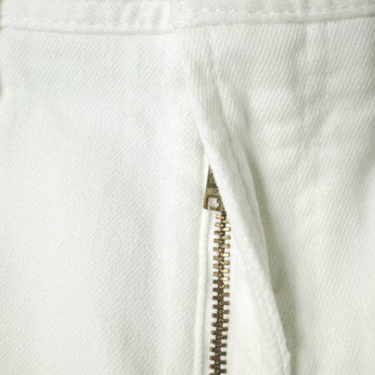 イージーンズ SLIM STRAIGHT コットン デニムパンツ