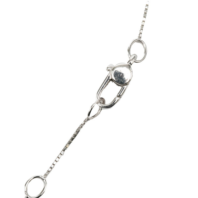 グッチ ハートモチーフ K18WG ダイヤモンドネックレス