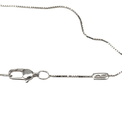 グッチ ハートモチーフ K18WG ダイヤモンドネックレス