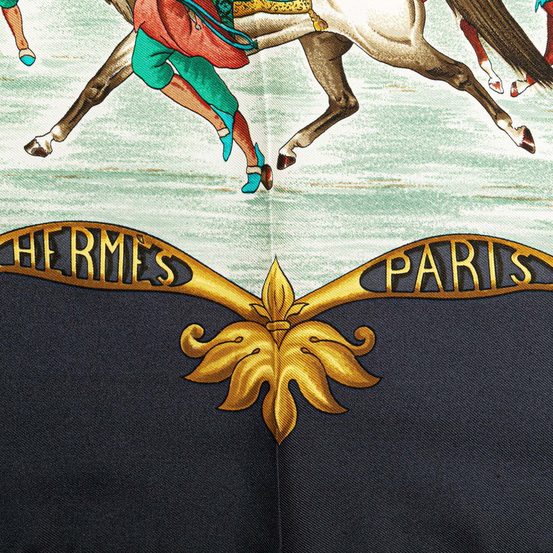 エルメス モグールの馬 シルクスカーフ