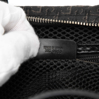 ディオール トロッター キャンバス レザー ハンドバッグ