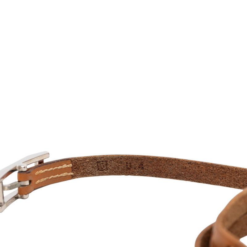 エルメス アピ3ロング レザーブレスレット
