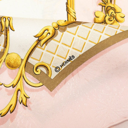 エルメス カレ90 La Cle des Champs シルクスカーフ