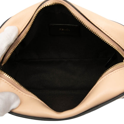 フェンディ カム ロゴ レザー ショルダー バッグ