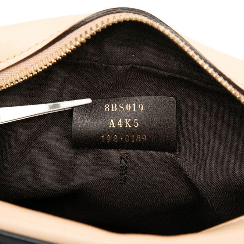 フェンディ カム ロゴ レザー ショルダー バッグ