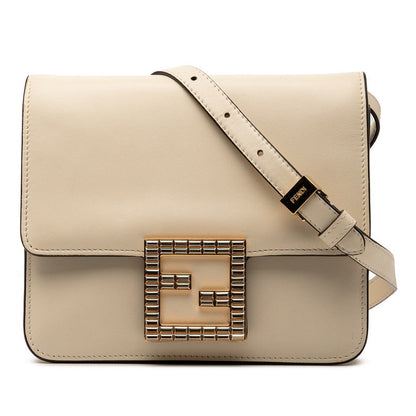 フェンディ FENDI FAB レザー ショルダーバッグ