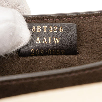 フェンディ FENDI FAB レザー ショルダーバッグ
