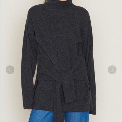 ASTRAET ウール ハイネック ダブル スリーブ ニット セーター