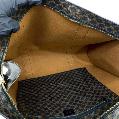 セリーヌ マカダムトリオンフ レザー トートバッグ