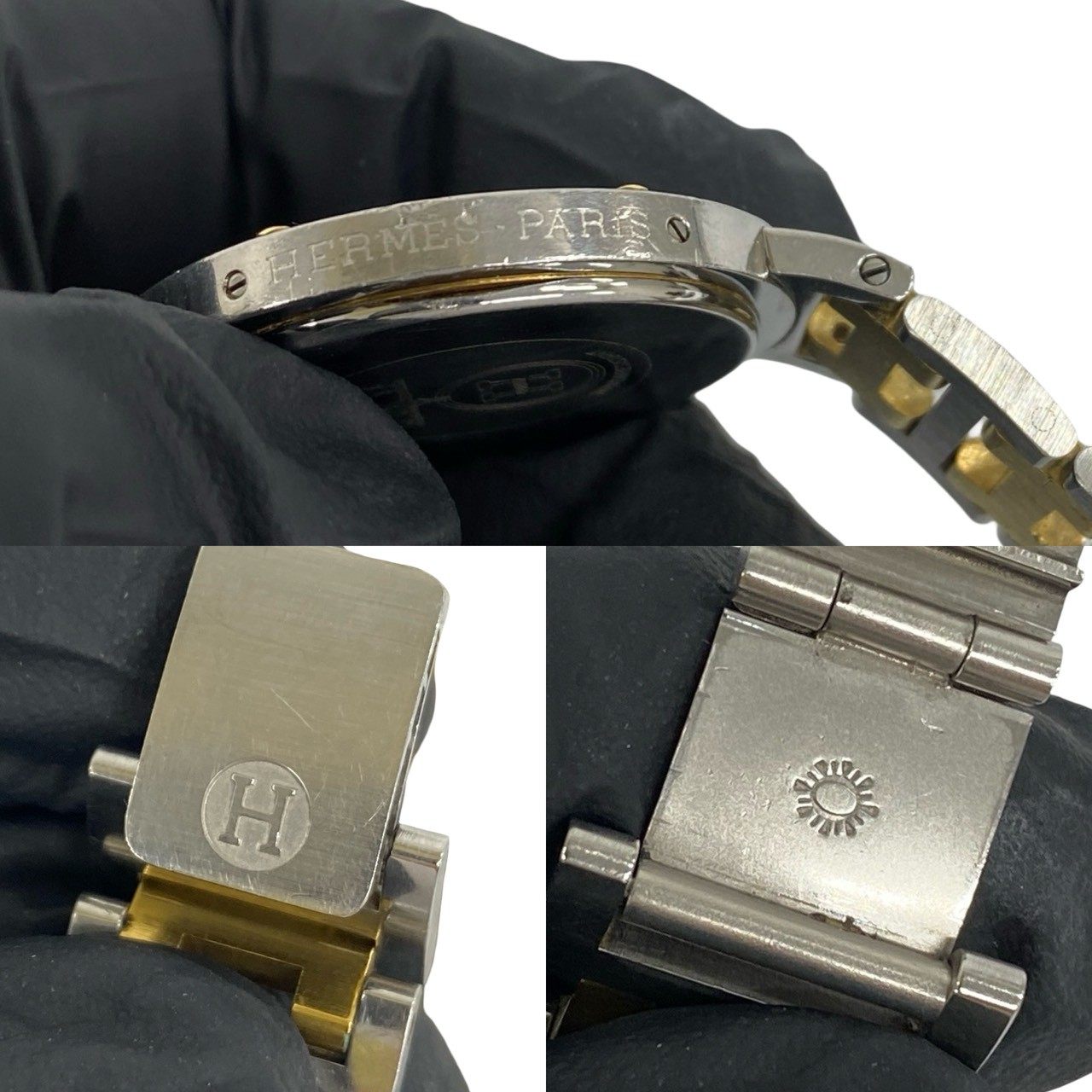 エルメス クリッパー ステンレス クォーツ