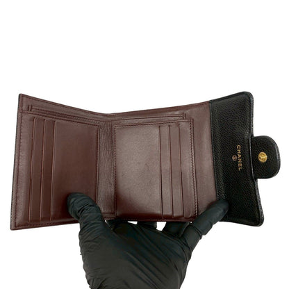 シャネル スモールフラップウォレット 三つ折り財布