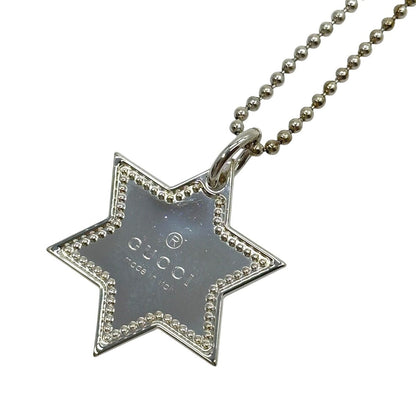 グッチ Star of David シルバー ネックレス