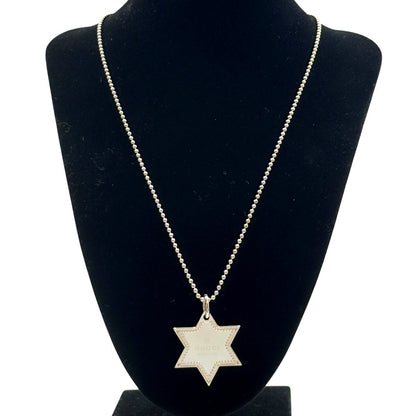 グッチ Star of David シルバー ネックレス