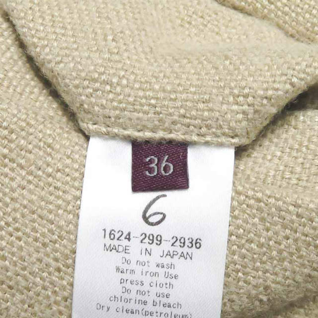 6ロクビューティーアンドユースユナイテッドアローズ LINEN MIX タイトスカート
