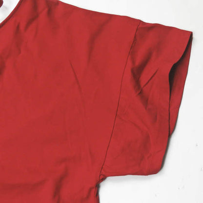 EARIH アシンメトリー T コットン Tシャツ