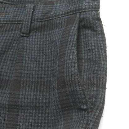 フレイフレイチェックフレアパンツ