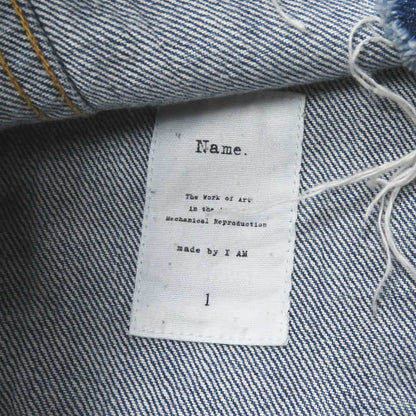 ネーム 18SS ジャパニーズ デニム ジャケット W-NMJK-18SS-011