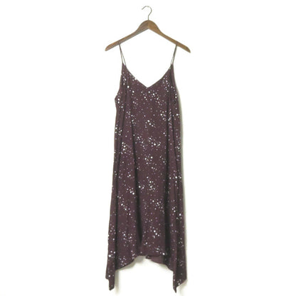 フィーニー Rayon heart printed camisole dressワンピース