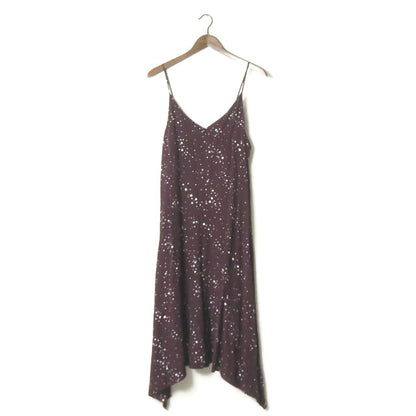 フィーニー Rayon heart printed camisole dressワンピース