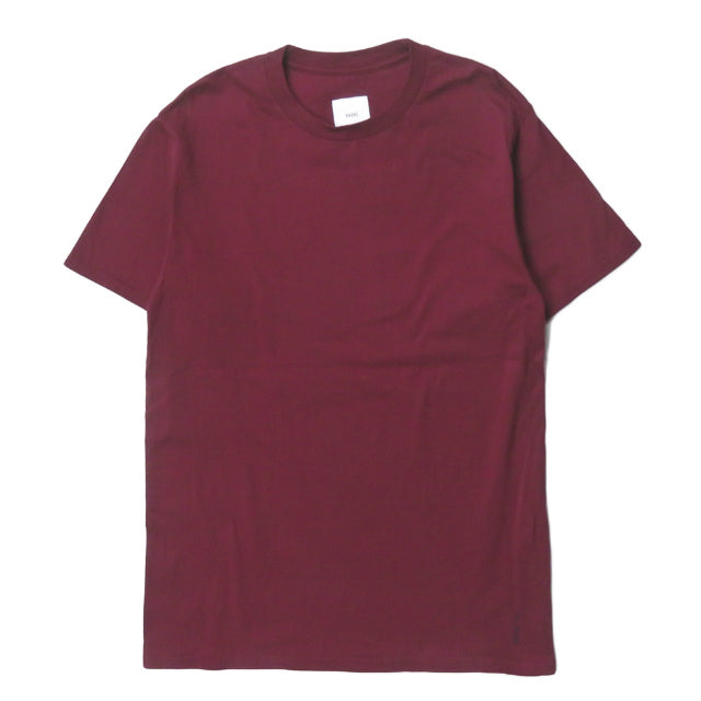 ts(s) バック ロゴ S/S Tシャツ コットン