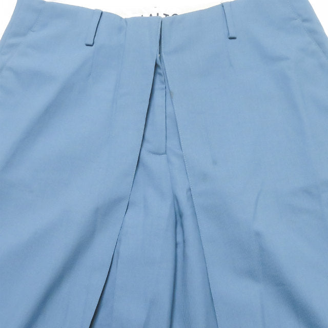 アールト FRONT PLEATS PANTS ウールパンツ
