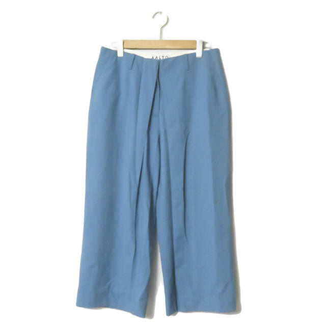 アールト FRONT PLEATS PANTS ウールパンツ
