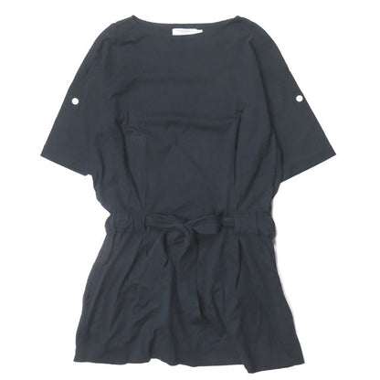 トラディショナルウェザーウェア ROLL-UP SLV TUNIC コットンワンピース