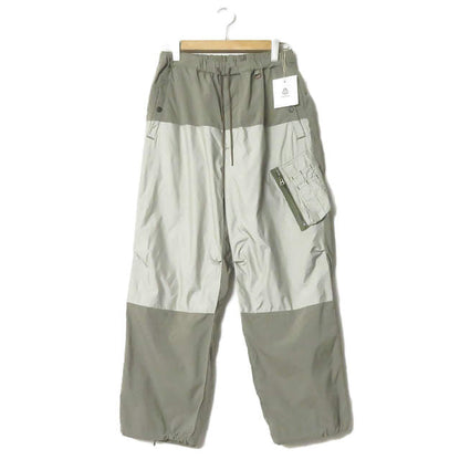 マンド GARMENT DYED MILITARY ポリエステルパンツ
