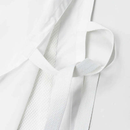 カシミ SOOK POPLIN BIB SHIRT コットンベスト
