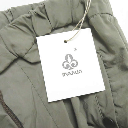マンド GARMENT DYED MILITARY ポリエステルパンツ