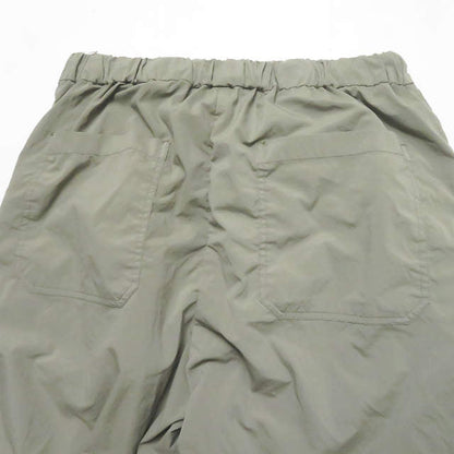 マンド GARMENT DYED MILITARY ポリエステルパンツ