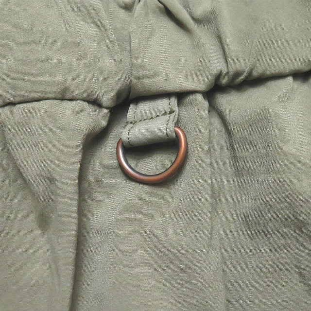 マンド GARMENT DYED MILITARY ポリエステルパンツ