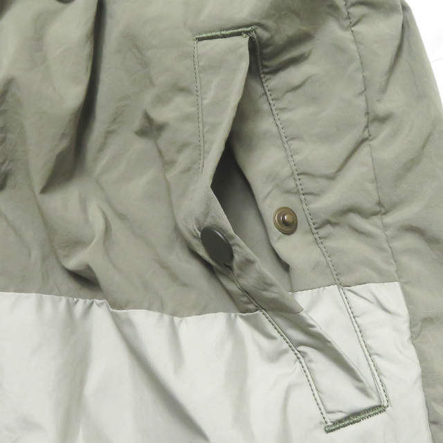 マンド GARMENT DYED MILITARY ポリエステルパンツ